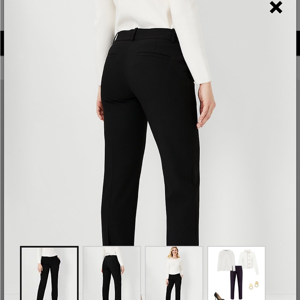 AT nwt straight mid rise pants